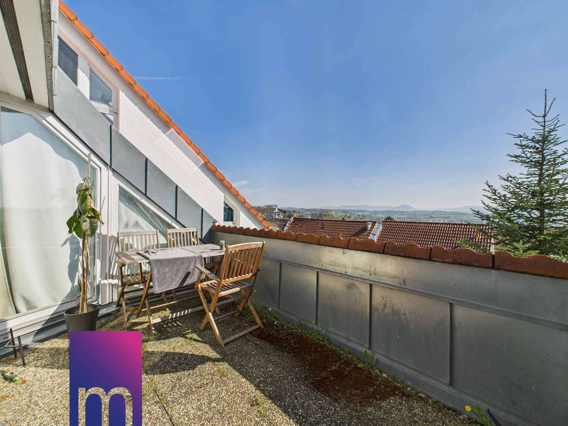 Traumaussicht vom Balkon