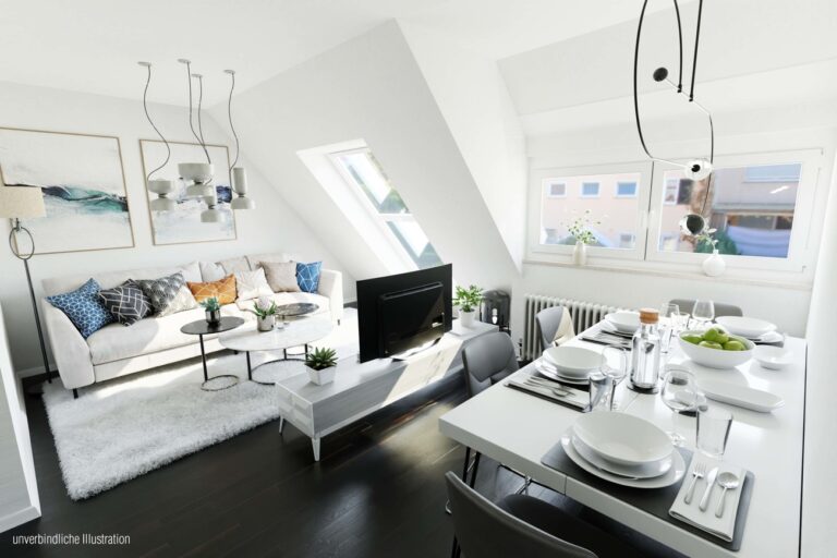 *Provisionsfrei* – Freundliche, frisch renovierte 3,5 Zi.-Wohnung in Stuttgart-Wangen