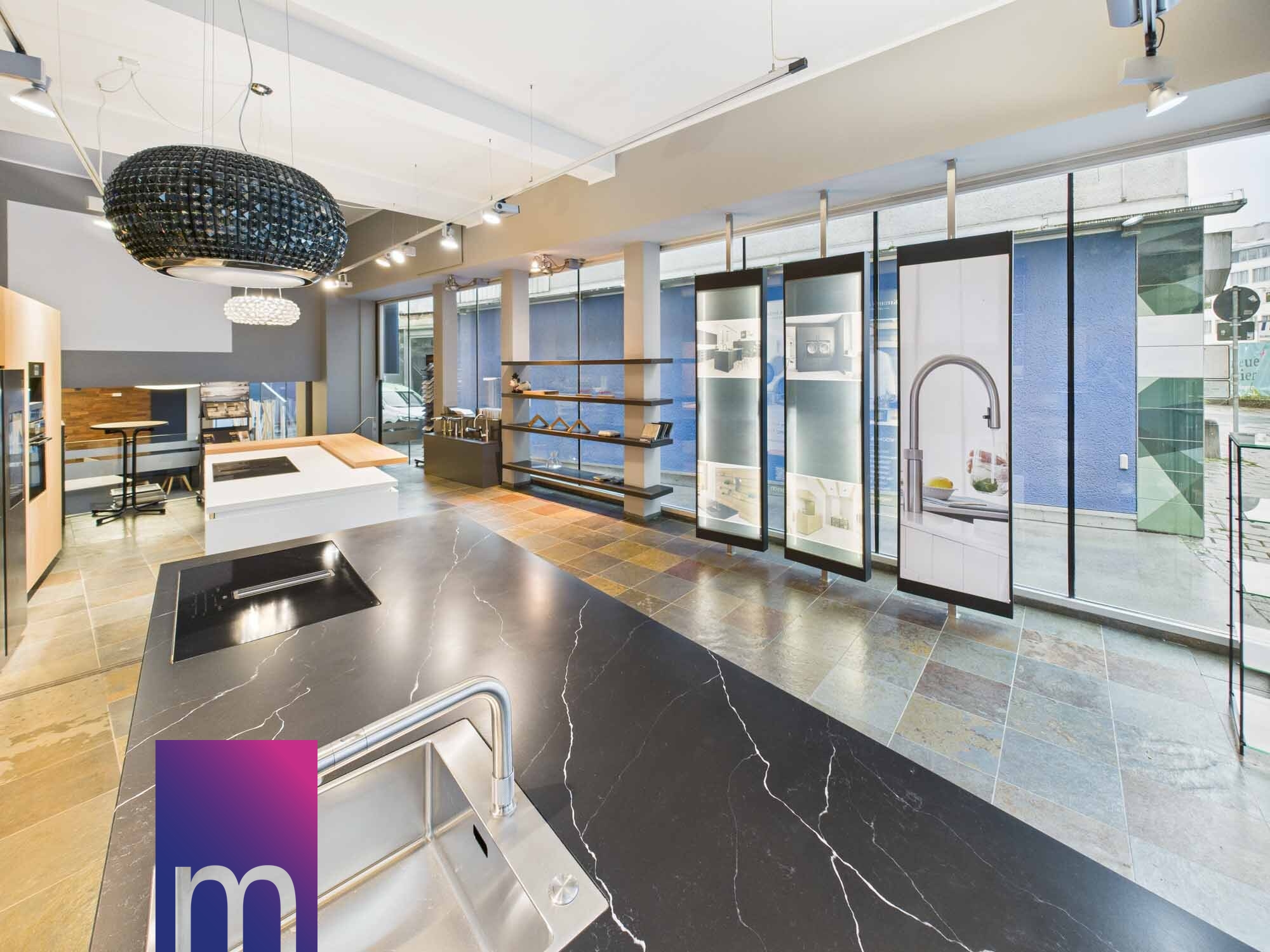 Große Fensterfronten