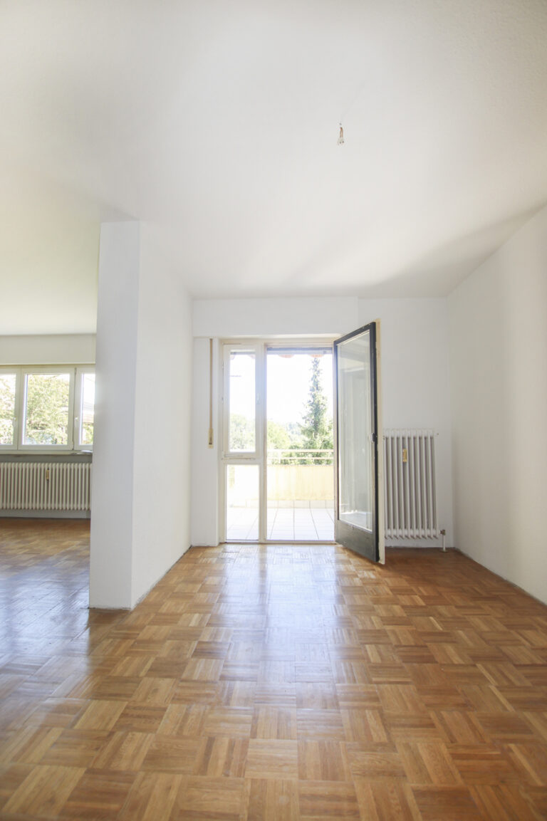 Attraktive Wohnung mit kurzer Stadtdistanz und viel Naturidylle