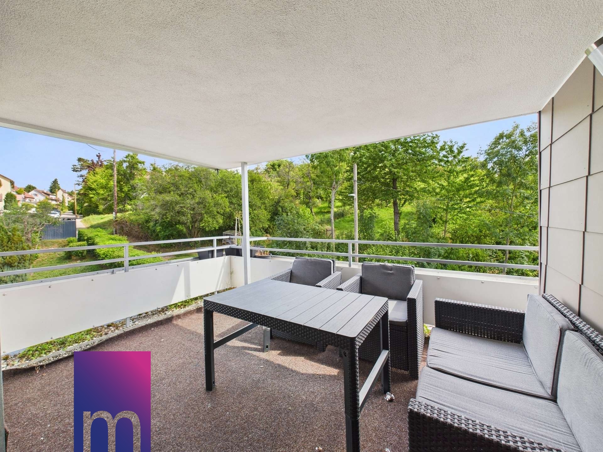 Überdachter Freisitz