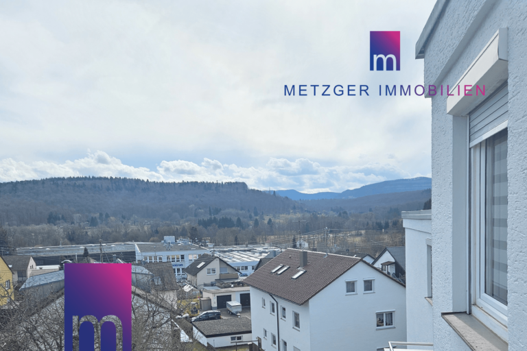 Helle DG-Wohnung mit Aussicht