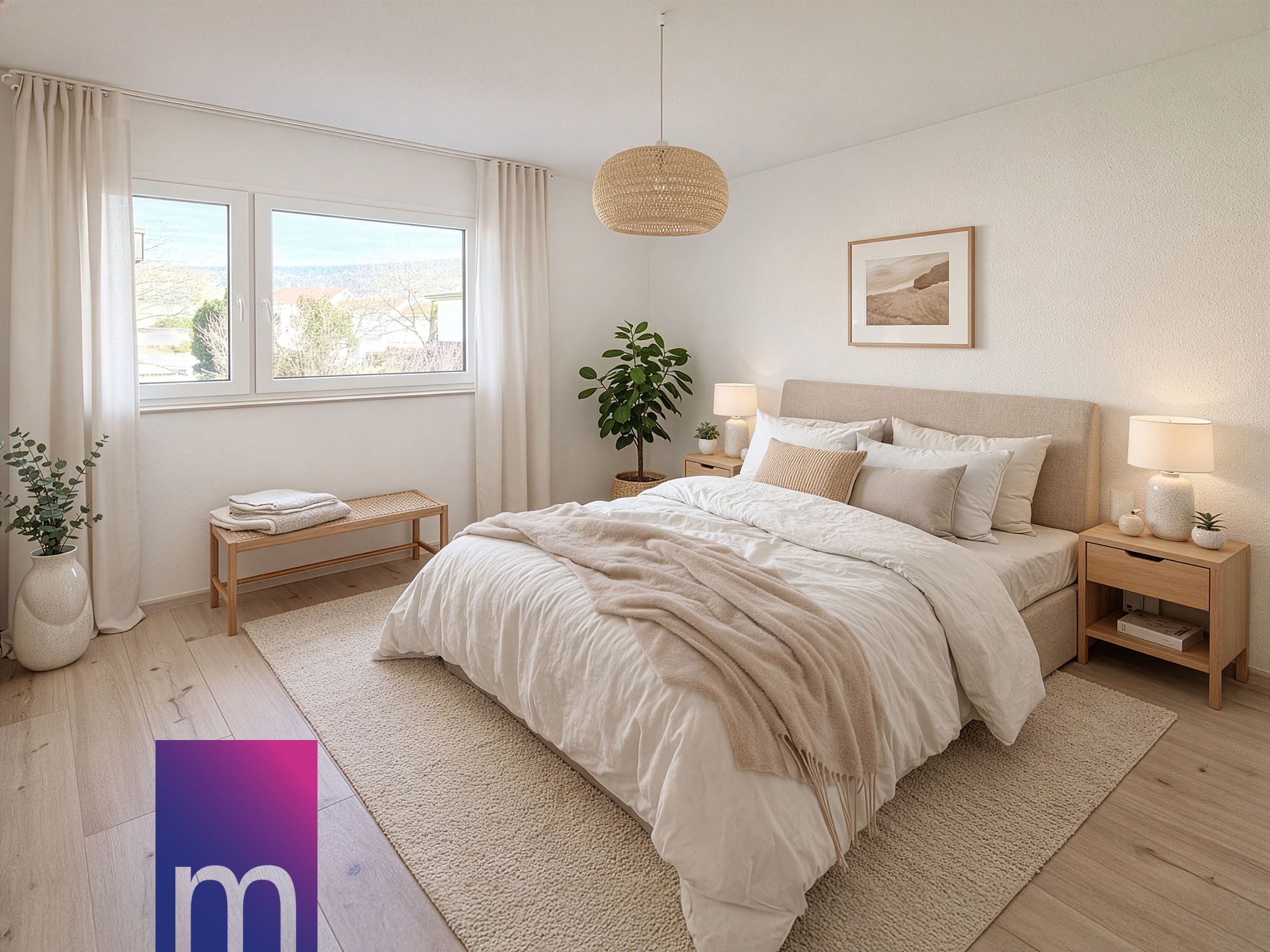 Schlafzimmer Visualisierung