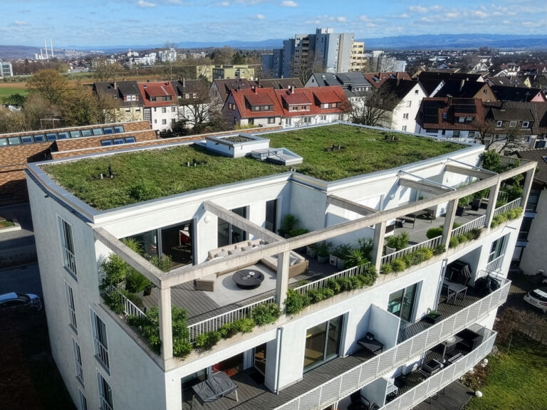 Terrasse über den Dächern