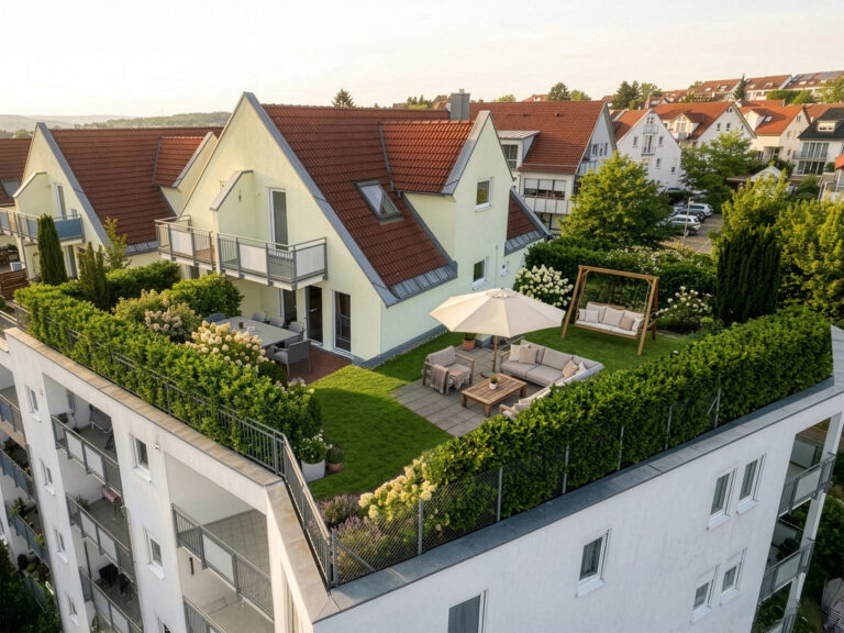 Toller - großer Dachgarten