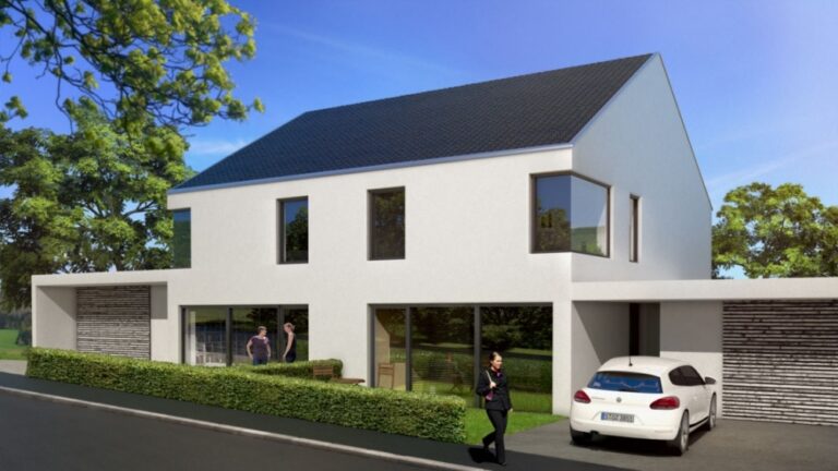 Neubau: Großzügiges Doppelhaus in Top-Aussichtslage