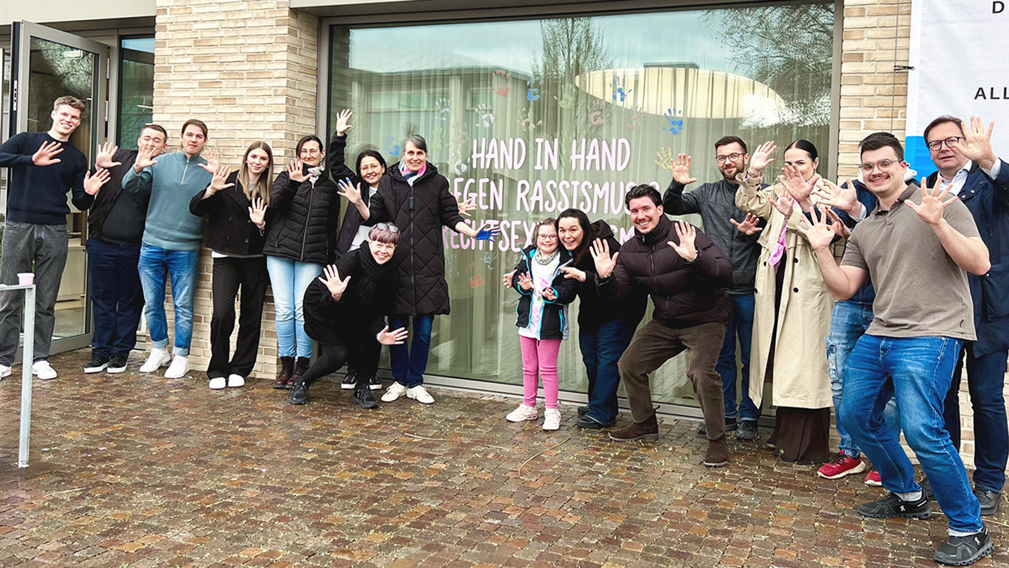 Hand in Hand gegen Rassismus Metzger Immobilien