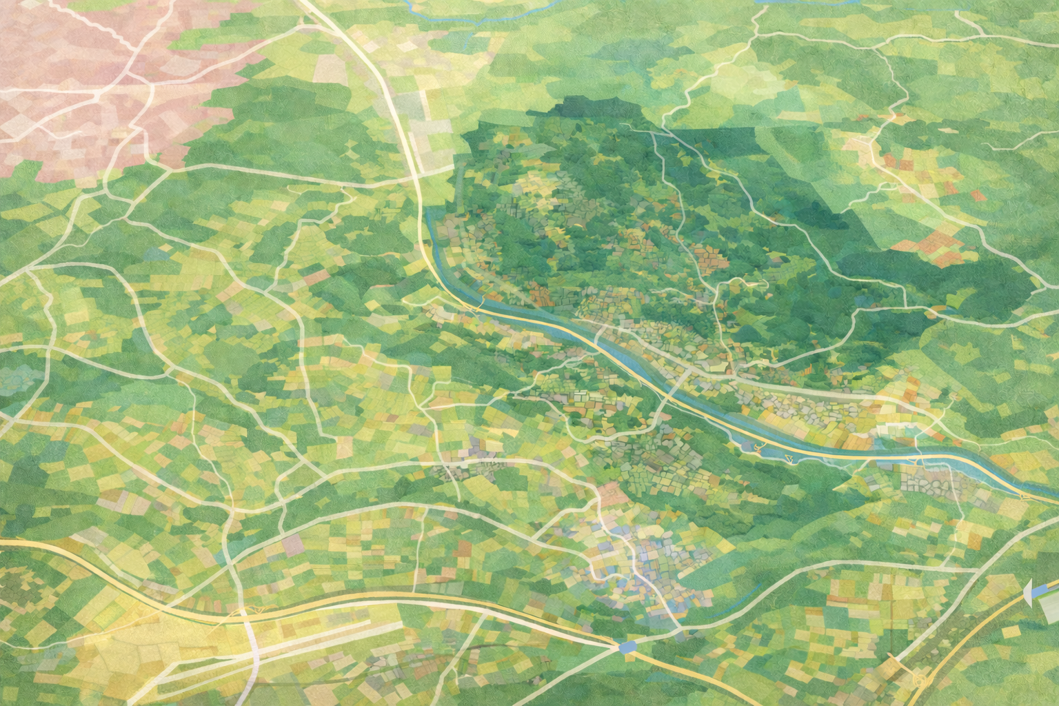 Landkarte Prognose Landkreis Esslingen