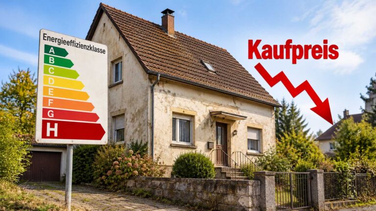 Schlechte Energieklasse als Verkaufsbremse: Deswegen brauchen unsanierte Immobilien häufiger Preisabschläge