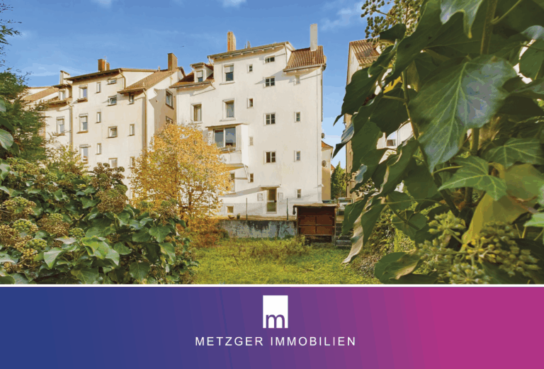 Malerisches MFH mit großem Garten, in Innenstadtnähe von Esslingen: Ein Traum für Kapitalanleger