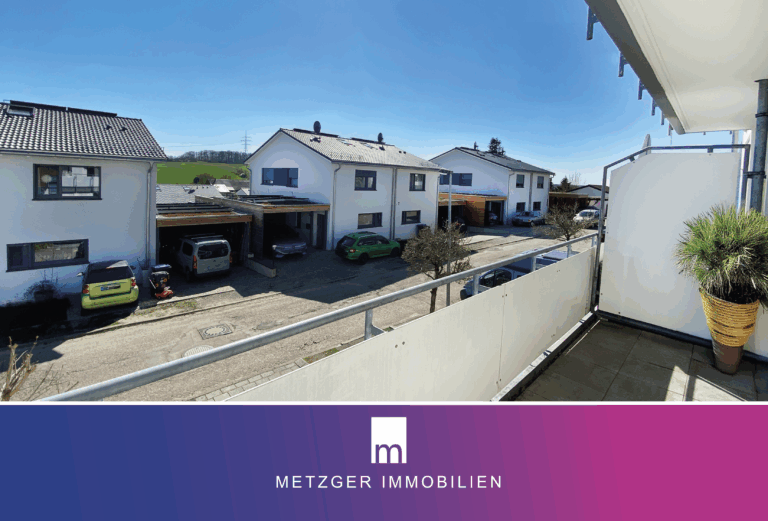 Neuwertige 2,5 Zimmer Wohnung in ruhiger, grüner Lage mit schönem Ausblick