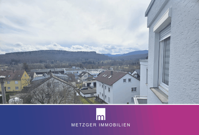 Helle DG-Wohnung mit Aussicht