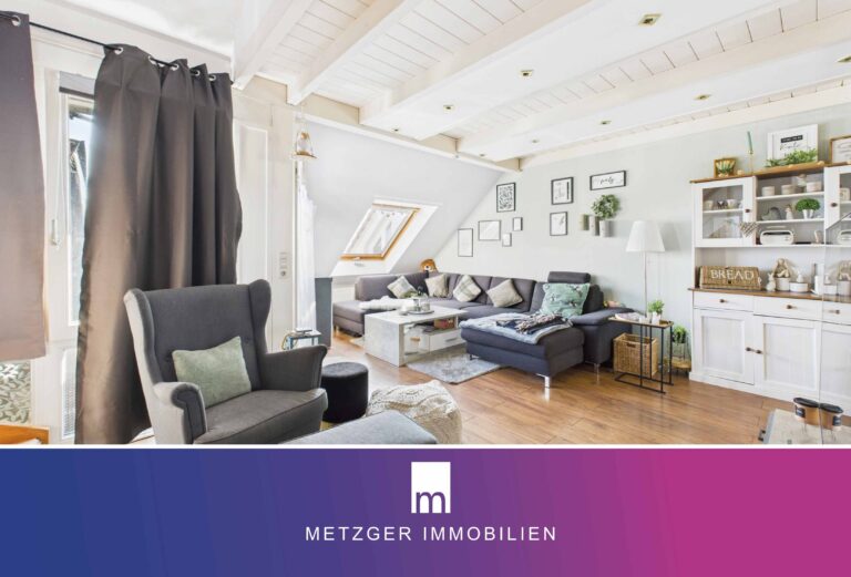 Leerstehende, schöne Maisonette-Wohnung mit charmanter Aufteilung und Süd-Balkon