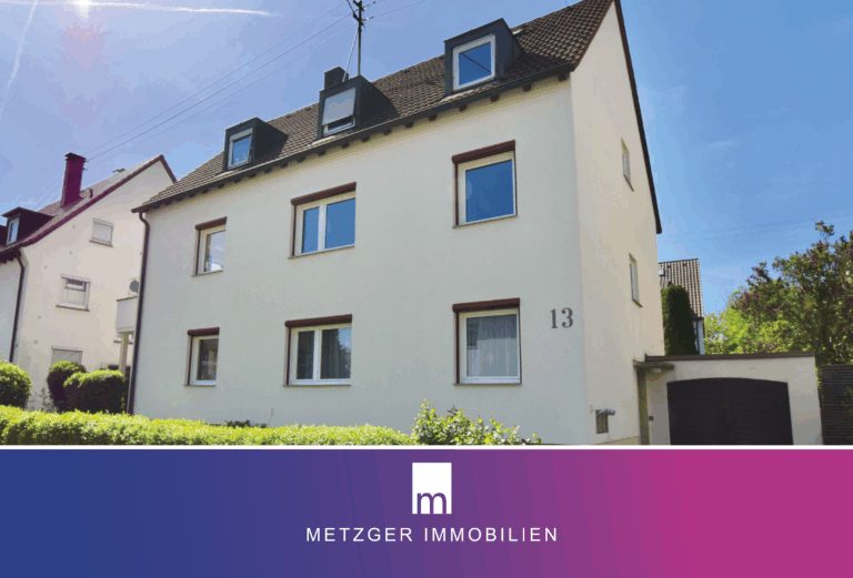 Schönes Dreifamilienhaus mit großem Garten, in sehr guter Lage von Fellbach (Alle Wohnungen frei)