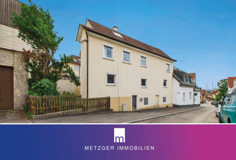 Charmantes 2 Fam.-Haus mit Garten in guter Lage von Plochingen – ideal für Familien & Handwerker