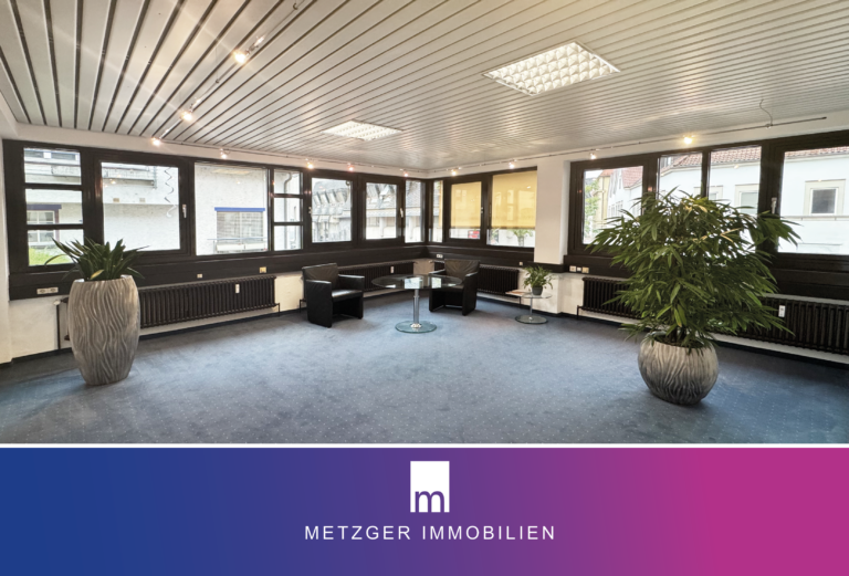 Helles und großzügiges Büro in zentraler Innenstadtlage von Esslingen