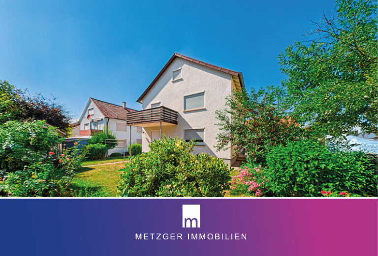 Schönes 2-Fam.-Haus mit ausgebautem DG in Deizisau in ruhiger Lage und tollem Garten