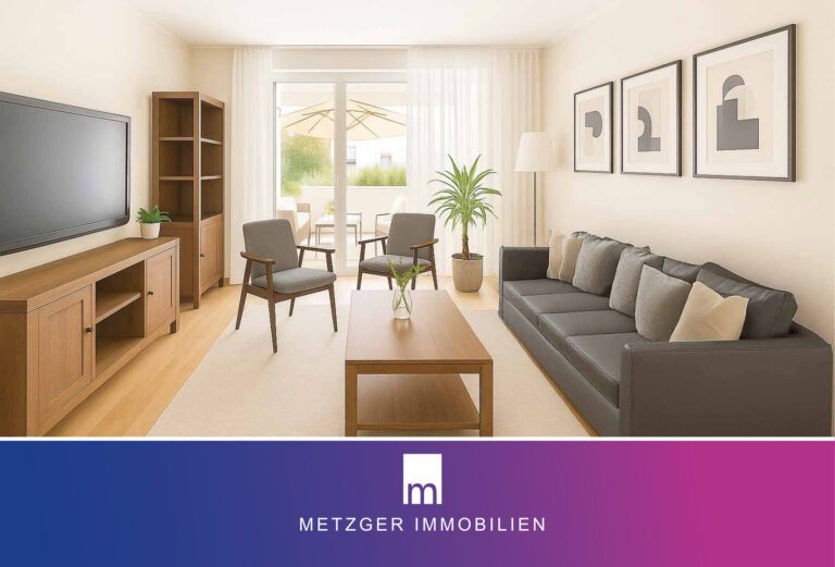 Moderne 3,5-Zimmer-Wohnung mit Balkon und attraktivem Wohnkonzept