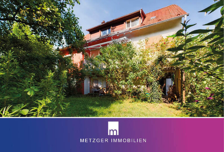 Grüne Gartenoase in Esslingen: Einfamilienhaus mit großem Grundstück und großem Garten