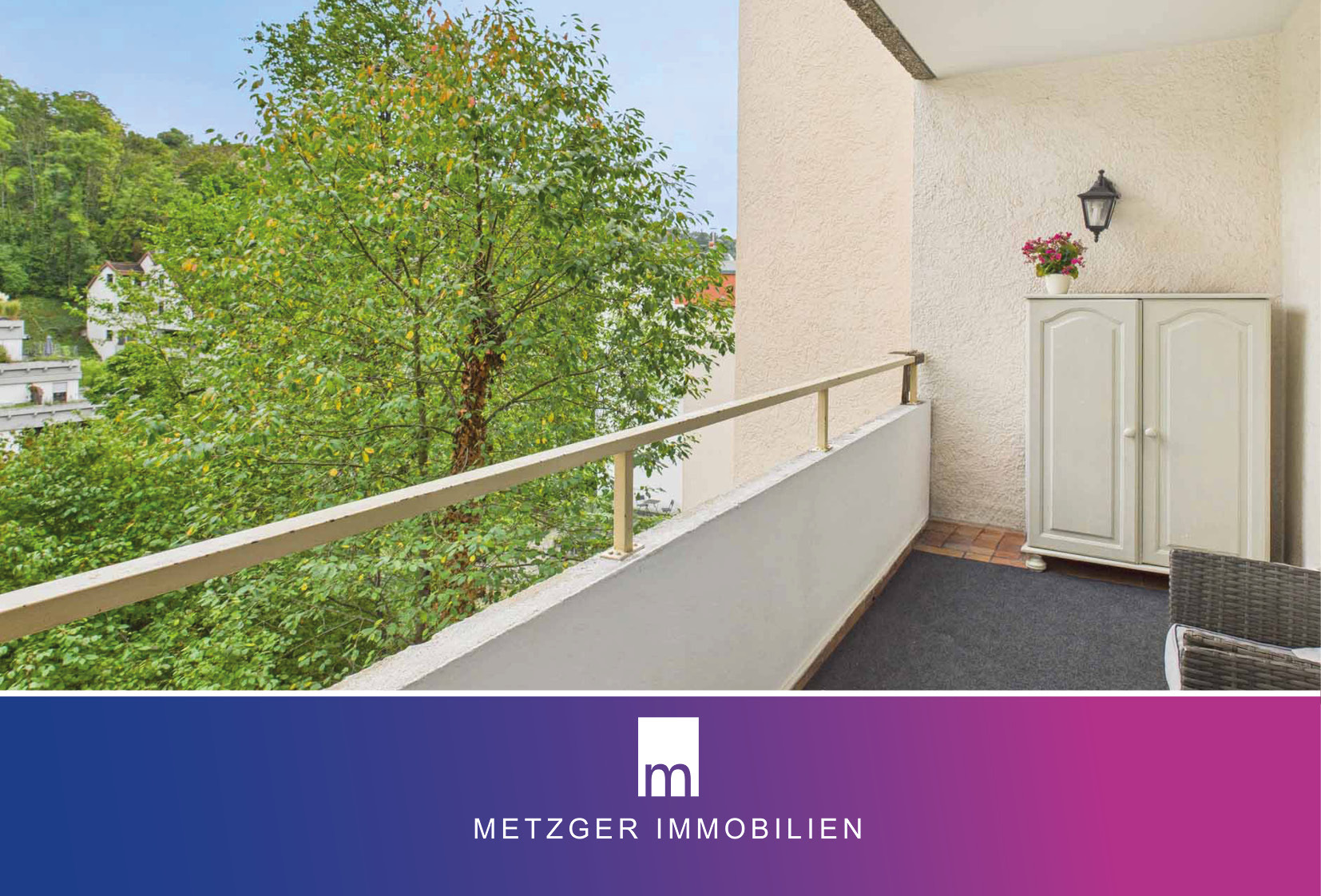 Helle 2-Zi.-EG-Whg mit Balkon