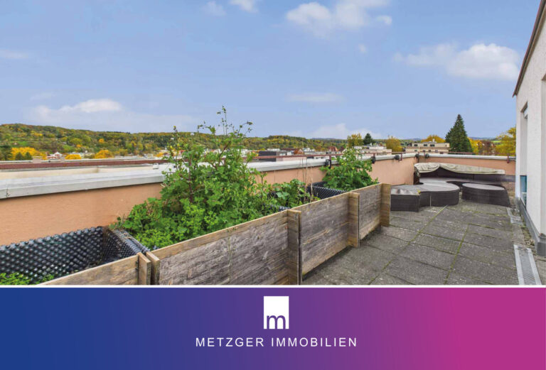 Investieren mit Aussicht – stilvolles Penthouse mit Dachterrasse