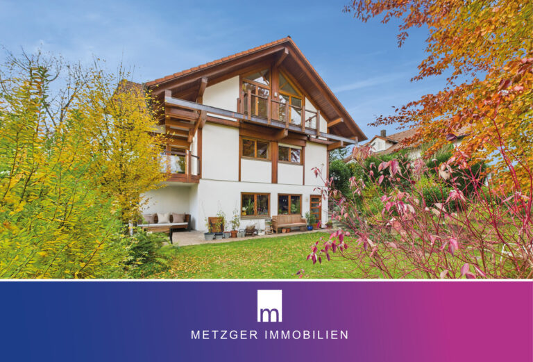 2 Fam.-Haus + ELW in fantastischer Süd-West Rand- und Aussichtslage mit großem, sonnigem Grundstück