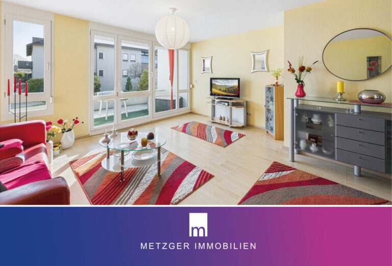 Wohnen in ruhiger Feldrandlage: 3,5-Zi.-ETW mit sonniger Südterrasse und freiem Blick ins Grüne