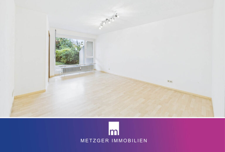 Helle 2-Zimmer-Erdgeschoss-Wohnung mit Terrasse und Garten in Esslingen