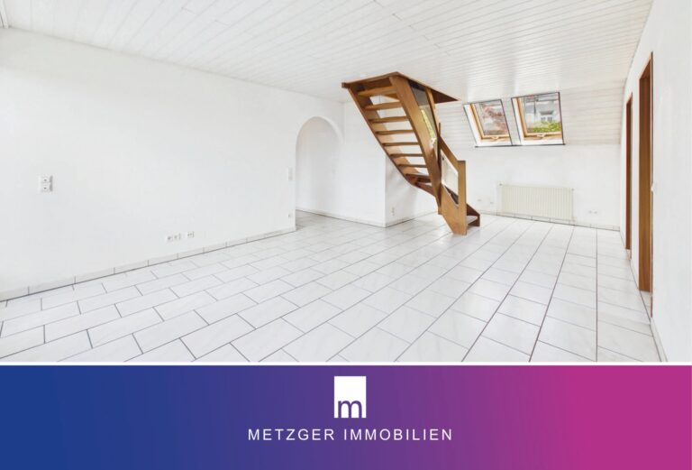 Helle 3-Zimmer-Wohnung mit großer, ausgebauter Bühne, sonniger Loggia und Blick in die Ferne