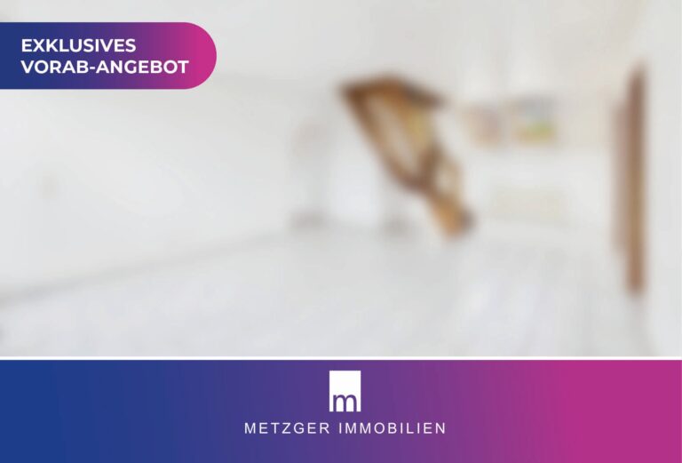 Helle 3-Zimmer-Wohnung mit großer, ausgebauter Bühne, sonniger Loggia und Blick in die Ferne