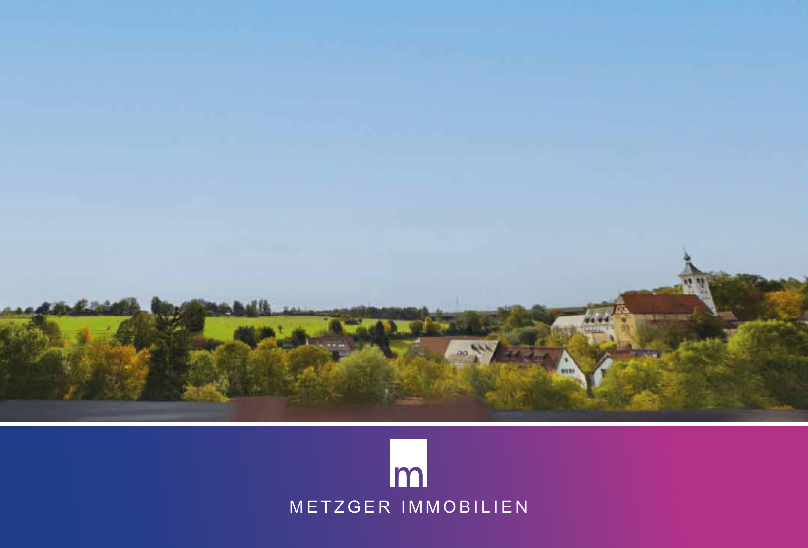 Fantastische Aussicht ins Grüne