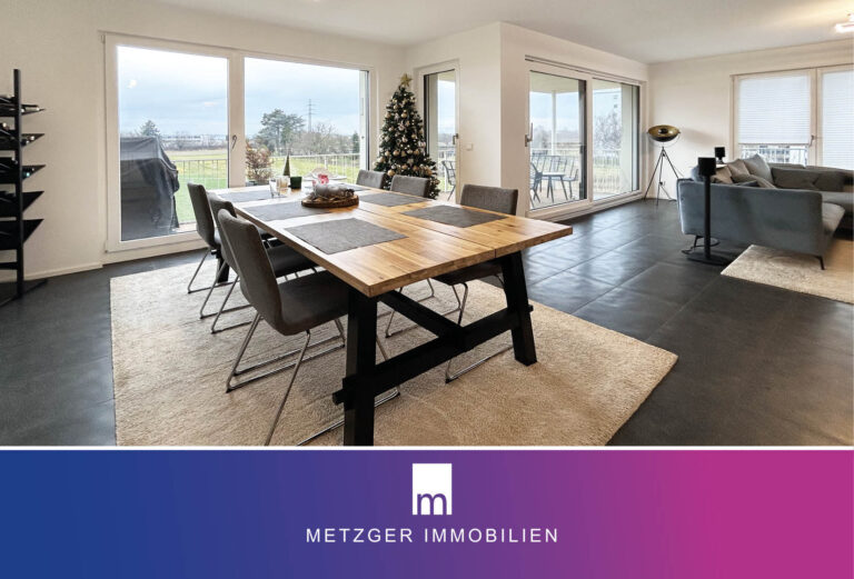 Moderne 4,5 Zimmer Wohnung mit Süd-West-Balkon in Aussichtslage