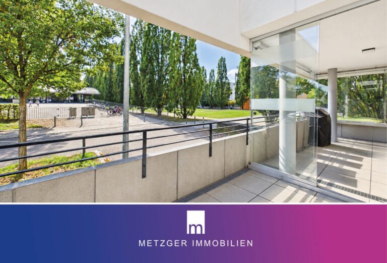 Modernes Wohnen im Grünen: Helle Erdgeschosswohnung mit Garten, Terrasse & Balkon