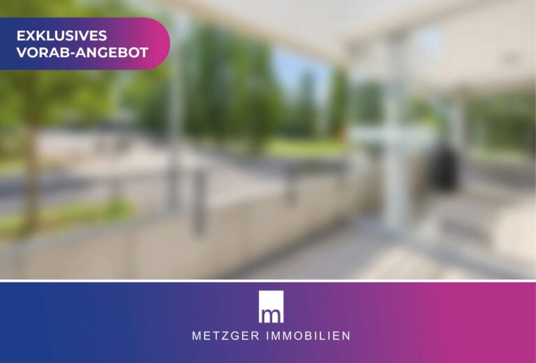 Modernes Wohnen im Grünen: Helle Erdgeschosswohnung mit Garten, Terrasse & Balkon