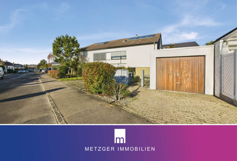 Familienfreundliche Doppelhaushälfte mit Einliegerwohnung und zusätzlichem Wohnraumpotenzial