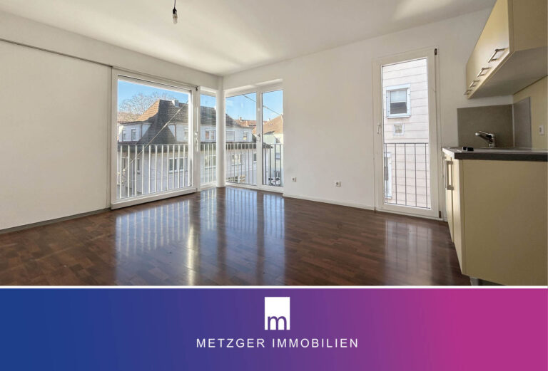 Hochwertige 2-Zimmer-Wohnung mit hellem, offenem Raumgefühl