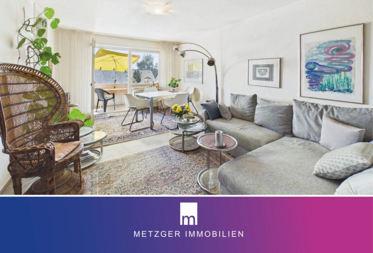 Wohnen mit Ausblick – charmante 2,5-Zimmer-Wohnung mit sonnigem Balkon in ruhiger Lage