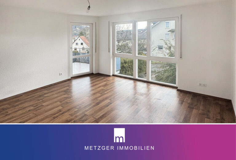 Wohnen auf 2 Ebenen: Schöne 3-Zimmer-Wohnung mit Balkon – Sofort bezugsfrei