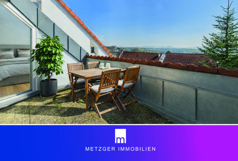 Besondere 4,5-Zimmer-Maisonette-Wohnung mit viel Licht und traumhaftem Ausblick!