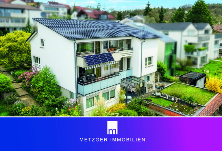 Die Alternative zum Reihenhaus: ETW mit direktem Gartenzugang, Freisitz, Südbalkon und Garage