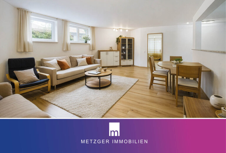 Helle und vollmöblierte 3-Zimmer-Wohnung in toller Lage
