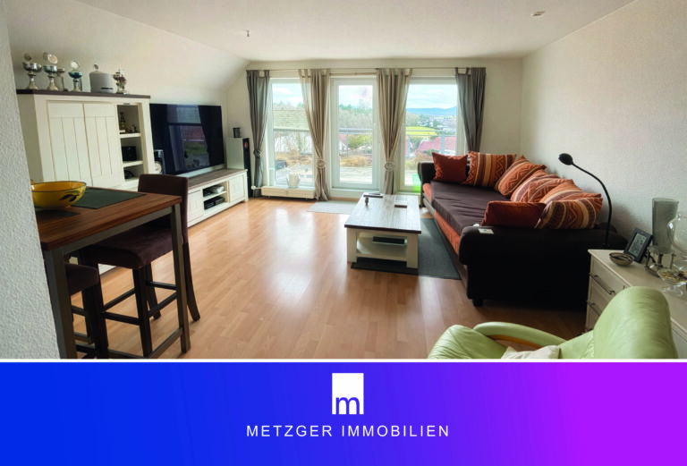 Schicke Maisonette-Wohnung mit großem Dachgarten und Dachterrasse + Balkon