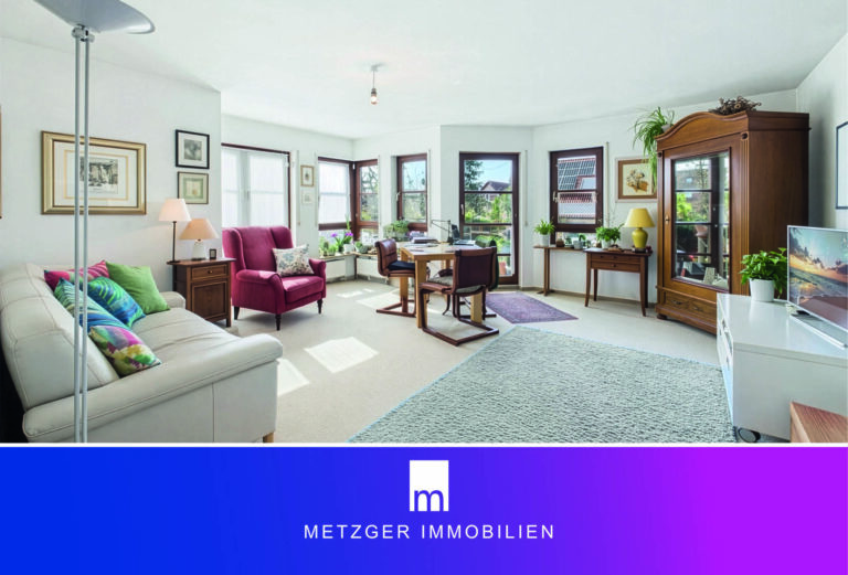 Lichtdurchflutete 3-Zimmer-Wohnung mit überdachtem West-Balkon in Filderstadt-Bonlanden
