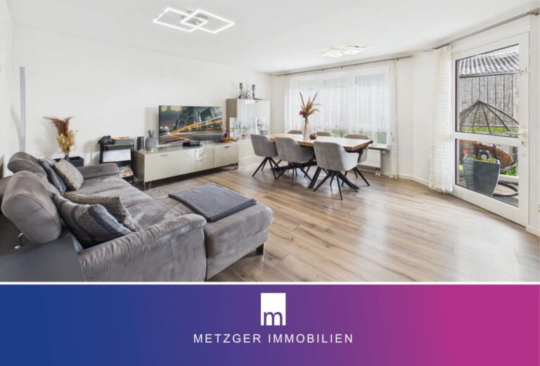 Altersgerechte & barrierearme 3 Zimmer-Wohnung in Top Zustand mit 2 Stellplätzen & Balkon
