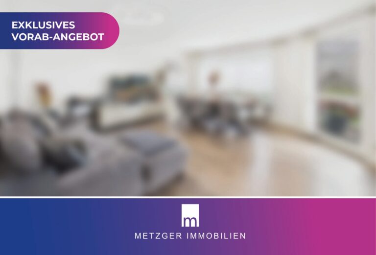 Altersgerechte & barrierearme 3 Zimmer-Wohnung in Top Zustand mit 2 Stellplätzen & Balkon