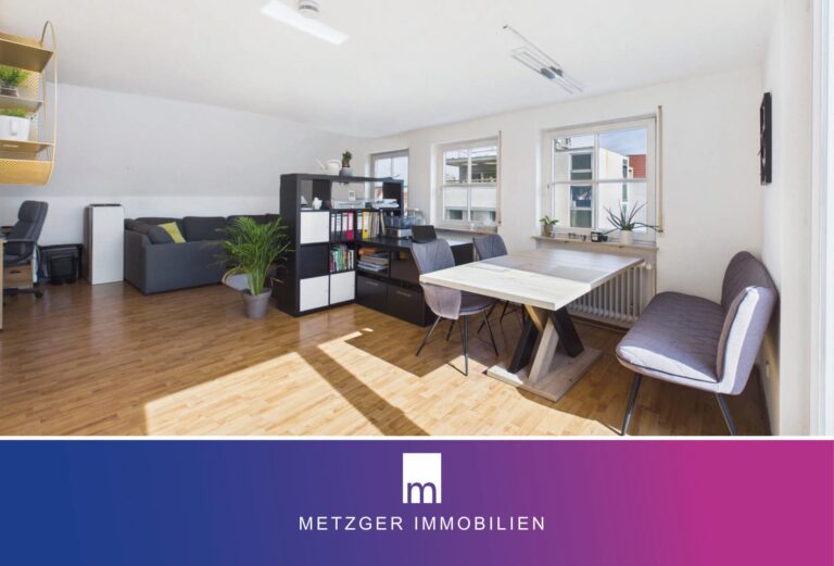 Freie 2,5-Zi.-Mais.-Whg mit offener Galerie und sichtgeschützter Loggia im Ortszentrum Fellbachs