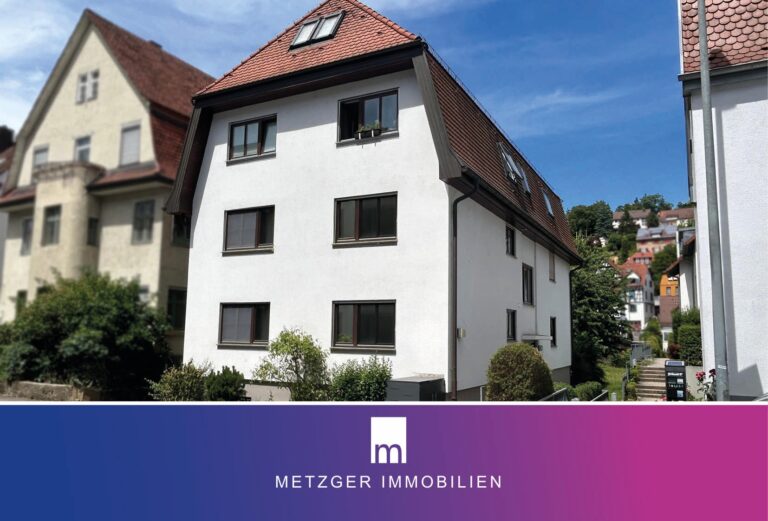 3-Zimmer-Maisonettewohnung mit TG-Stellplatz in zentraler Innenstadtlage von Esslingen