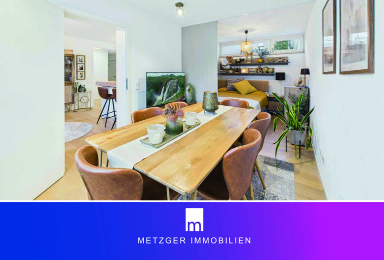 Bezugsfreie 3-Zi-Whg in Top-Zustand im Ortskern von Altbach