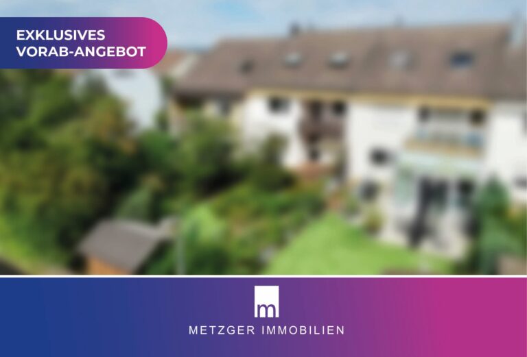 RMH in ruhiger & fam.-freundlicher Lage mit tollem Garten, großem Platzangebot & Ausbaupotenzial