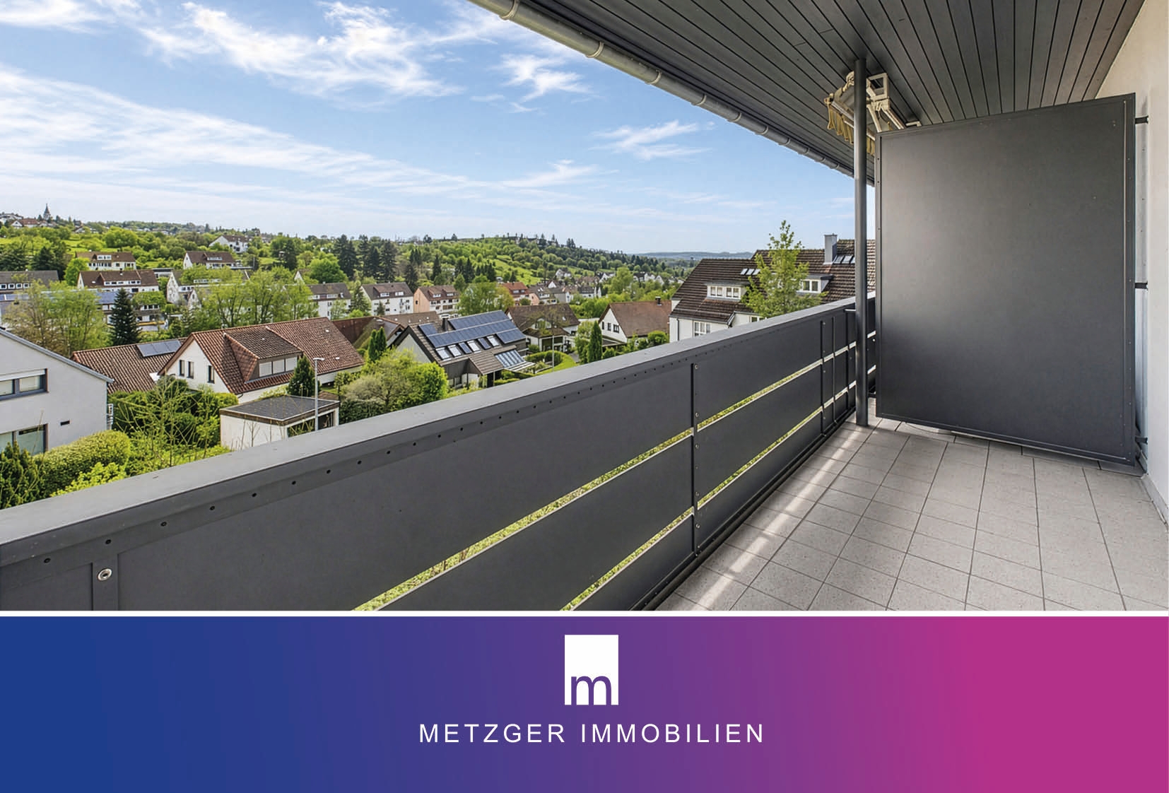 Großer Balkon